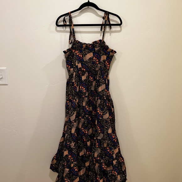ULLA JOHNSON ELLYN MIDI DRESS SIZE 6 - Picture 5 of 7